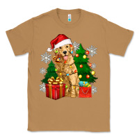 Toasted Coconut christmas golden dog Classic Tee - Zillion Design Studio
