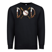 Black dad baseball Premium Sweatshirt - RacoonDesign
