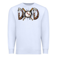 White dad baseball Premium Sweatshirt - RacoonDesign