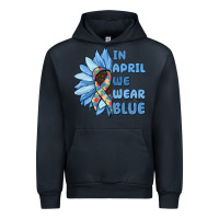 Navy in april we wear blue Urban Hoodie - MaliasSmallBusiness