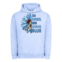 Pigment Grape Ice in april we wear blue Urban Hoodie - MaliasSmallBusiness