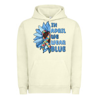 Pigment Pistachio in april we wear blue Urban Hoodie - MaliasSmallBusiness