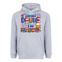 Heather Grey I'm not drunk I'm patriotic Heavyweight Hoodie - Neo Western