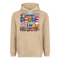 Mushroom I'm not drunk I'm patriotic Heavyweight Hoodie - Neo Western