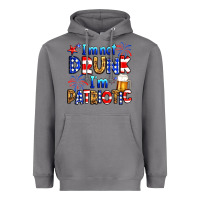 Storm I'm not drunk I'm patriotic Heavyweight Hoodie - Neo Western