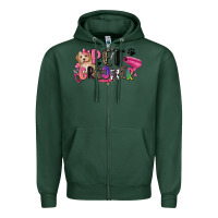 Sports Green pet groomer Zipper Hoodie - Zillion Design Studio