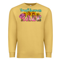 Antique Gold small business babe Premium Sweatshirt - HRA Design Shop
