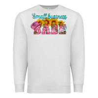 Oatmeal Heather small business babe Premium Sweatshirt - HRA Design Shop
