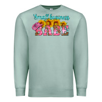 Seafoam small business babe Premium Sweatshirt - HRA Design Shop