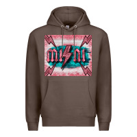 Coffee western mini pink glitter Premium Hoodie - BarkalooDesign