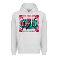 Dove Grey western mini pink glitter Premium Hoodie - BarkalooDesign