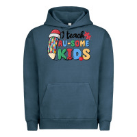 Pigment Midnight Navy i teac au some kids Urban Hoodie - MaliasSmallBusiness