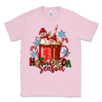 Bubblegum Pink hot cocoa  season Classic Tee - Zillion Design Studio