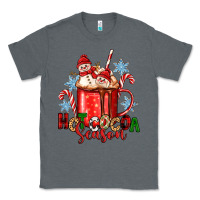 Charcoal Heather hot cocoa  season Classic Tee - Zillion Design Studio
