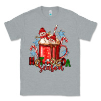 Heather Grey hot cocoa  season Classic Tee - Zillion Design Studio