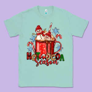 Hot Cocoa  Season Classic Tee Designed By Zillion Design Studio