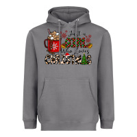 Storm just a girl who loves christmas Heavyweight Hoodie - CowhideDigitalArt