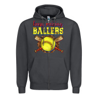 Smoke busy raising ballers softball Zipper Hoodie - texasbilliewilder
