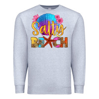 Heather Grey salty beach Premium Sweatshirt - HRA Design Shop