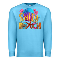 Ocean Blue salty beach Premium Sweatshirt - HRA Design Shop