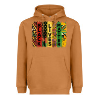 Meerkat junetheenth black livesmatter brush stroke Heavyweight Hoodie - HRA Design Shop