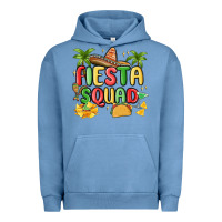 Pigment Pebble Blue fiesta squad Urban Hoodie - MaliasSmallBusiness