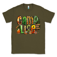 Army Green camp life Classic Tee - RanaPortraitStore