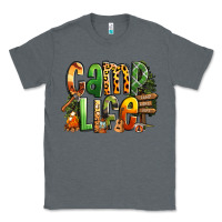 Charcoal Heather camp life Classic Tee - RanaPortraitStore