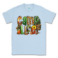 Dusty Blue camp life Classic Tee - RanaPortraitStore