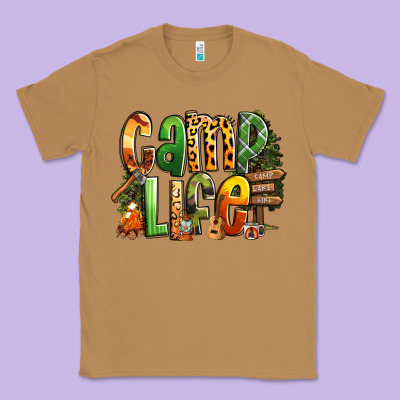 Camp Life Classic Tee Designed By Ranaportraitstore