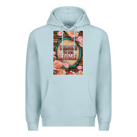 Blue Mist Western Welcome To Our Home Premium Hoodie - LillyAllenDesigns