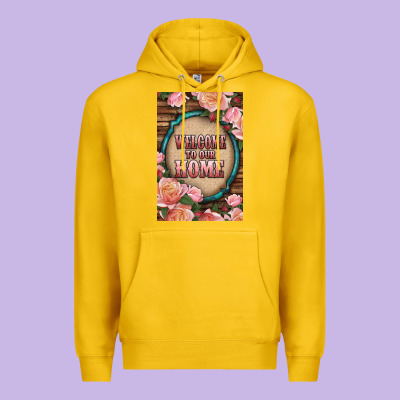Western Welcome To Our Home Premium Hoodie Designed By Lillyallendesigns