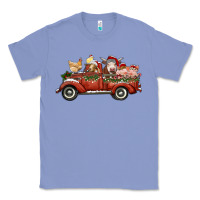 Colony Blue christmas truck with farm animals Classic Tee - RanaPortraitStore