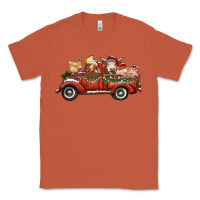 Copper christmas truck with farm animals Classic Tee - RanaPortraitStore