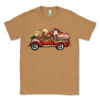 Toasted Coconut christmas truck with farm animals Classic Tee - RanaPortraitStore