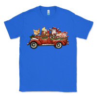 True Royal christmas truck with farm animals Classic Tee - RanaPortraitStore