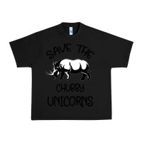 Black save the chubby unıcorns Urban Heavy Tee - Bettercallsaul