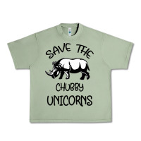 Oil Green save the chubby unıcorns Urban Heavy Tee - Bettercallsaul