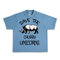 Pebble Blue save the chubby unıcorns Urban Heavy Tee - Bettercallsaul