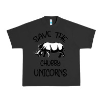 Pigment Black save the chubby unıcorns Urban Heavy Tee - Bettercallsaul