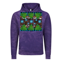Cloud Purple Christmas tree with snow Vintage Hoodie - AdoDesignShop