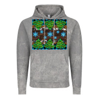 Cloud Rock Christmas tree with snow Vintage Hoodie - AdoDesignShop