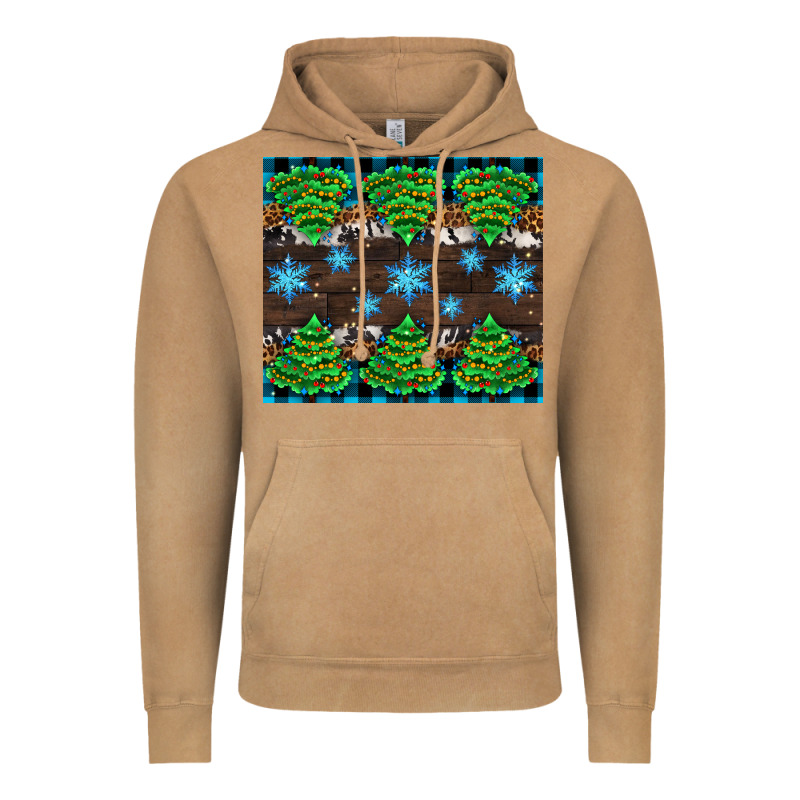Christmas Tree With Snow Vintage Hoodie by AdoDesignShop | Teevron