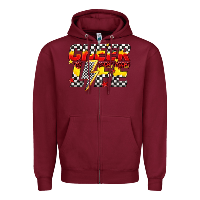 Cheer Life Zipper Hoodie by texasbilliewilder | Teevron