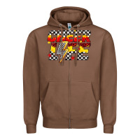 Chestnut cheer life Zipper Hoodie - texasbilliewilder