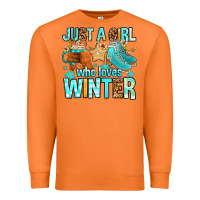 Carrot just a girl who loves winter Premium Sweatshirt - FaDigitalArtStudio