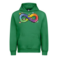 Emerald infinity symbol autism Urban Hoodie - MaliasSmallBusiness