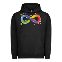Pigment Black infinity symbol autism Urban Hoodie - MaliasSmallBusiness