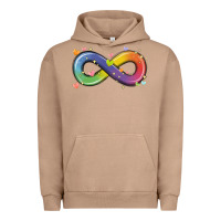 Pigment Burro infinity symbol autism Urban Hoodie - MaliasSmallBusiness