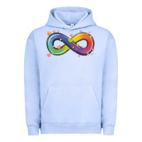 Pigment Grape Ice infinity symbol autism Urban Hoodie - MaliasSmallBusiness